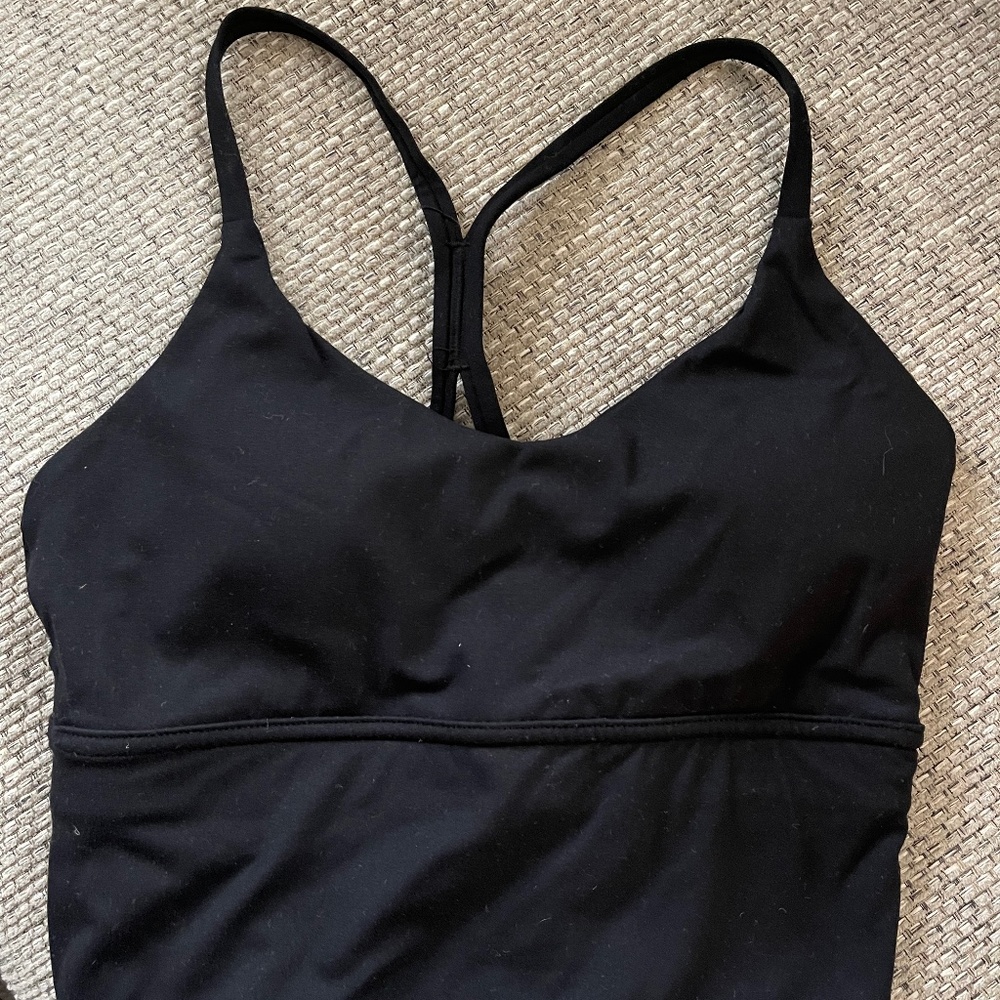 Black Small Sports Bralette